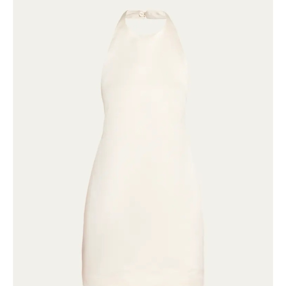 A.L.C. Sophia Satin Halter Mini Dress Size 2